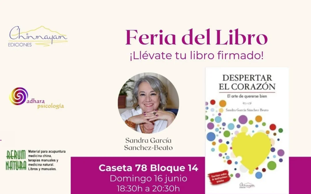 ¡Sandra García Sánchez-Beato en la Feria del Libro de Madrid!