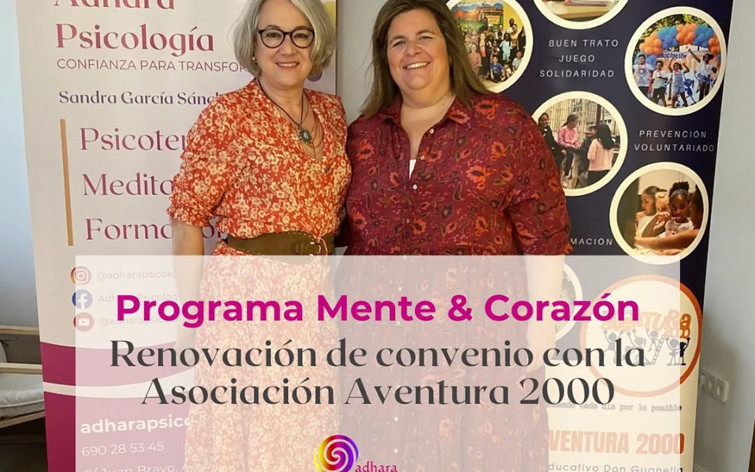 Renovamos la alianza para el Bienestar de niños, niñas y familias: Convenio con la Asociación Aventura 2000