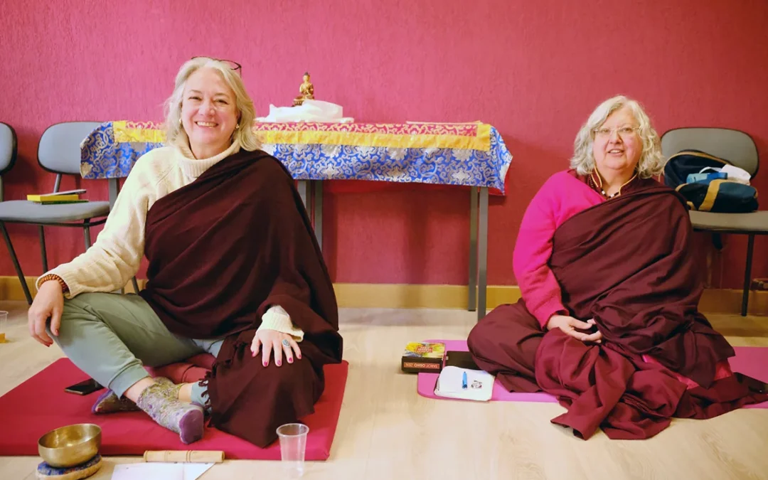 Imágenes del retiro Transforma y libera tus emociones con Lama Sangye Sangmo y Sandra García Sanchez-Beato
