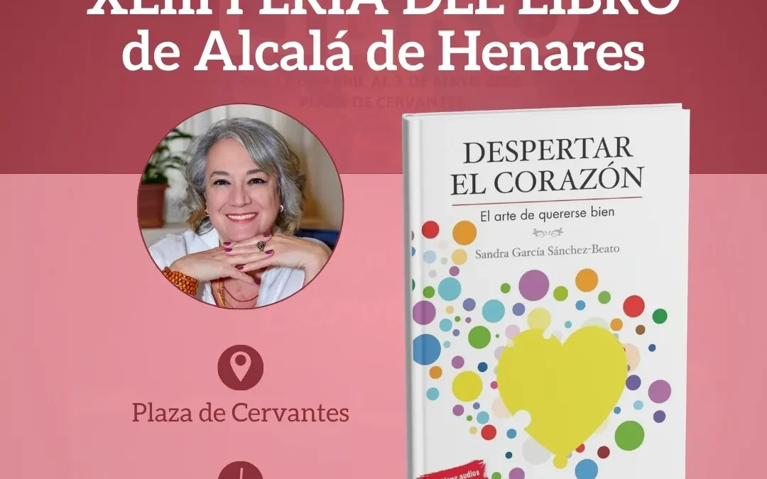 Sandra García Sánchez-Beato en la Feria del Libro de Alcalá de Henares