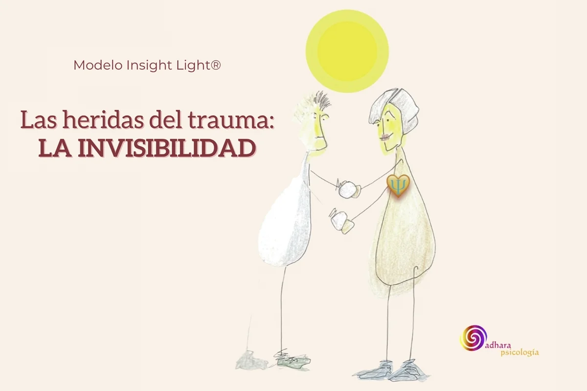 Abril en Adhara: Las heridas del trauma: la invisibilidad Cartel Abril en Adhara: Las heridas del trauma: la invisibilidad