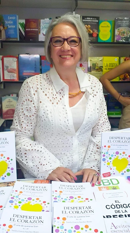Sandra García Sánchez-Beato en La Feria del libro de Madrid